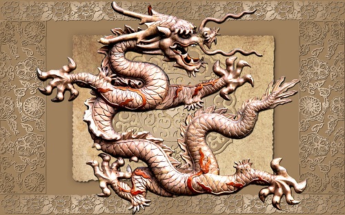 Chinese dragon picture