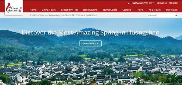 top 10 travel agency in china