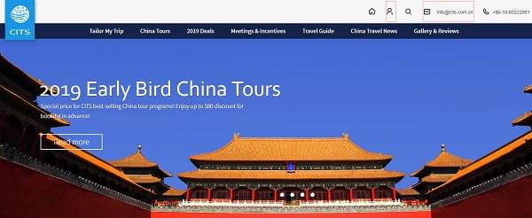 top 3 travel agencies in china