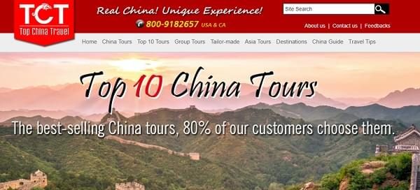 top 10 travel agency in china